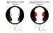 SafeSleeve EMF Protection Anti Radiation Free Air Tube Headphones: Reduces EMF Radiation 5G, Aluminum Metal Earbuds with Microphone & Volume Control, for All Devices (White)
