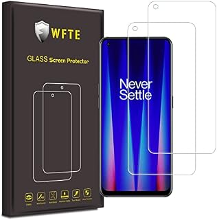 WFTE [2-Pack Screen Protector for Oneplus Nord CE 2 5G,Anti-Scratch,High Transparency,Anti-fingerprint,Dust-Free Premium Tempered Glass Screen Protector For Oneplus Nord CE 2 5G
