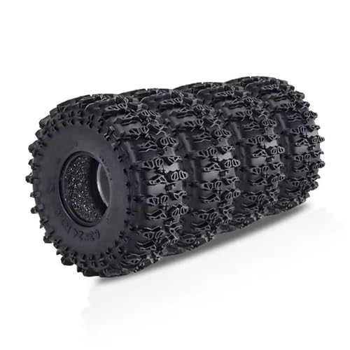Pneus TRX4M en caoutchouc pour explorer les parcours outdoor en SCX24