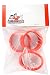Set of 3 Red Pinball Flipper Rubber - 1.5" x 0.5"