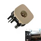 Shakas Glove Box Latch, Handbox Compartment Locking Handle Repair Accessories, 1:1 Perfect Fit Interior Original Replacement 15924033, Compatible with Chevy C6 Corvette 2005-2013 (White)