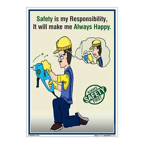 Buy Respect Safety Poster In English PVC Flex (3