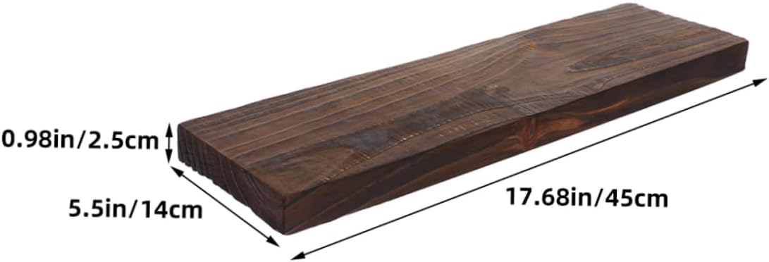 HANABASS Aquarium Fountain Plate Decor Plank for Garden Water Features Rustic Aesthetic for Fish Tanks Versatile Aquatic Decor for Use