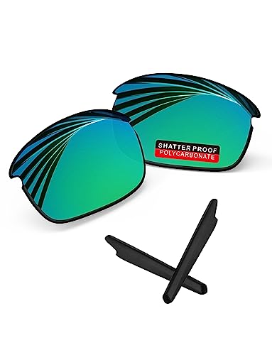 Image of PRO+ Polycarbonate Replacement Lenses & Ear Socks for Oakley Bottle Rocket OO9164 Sunglass