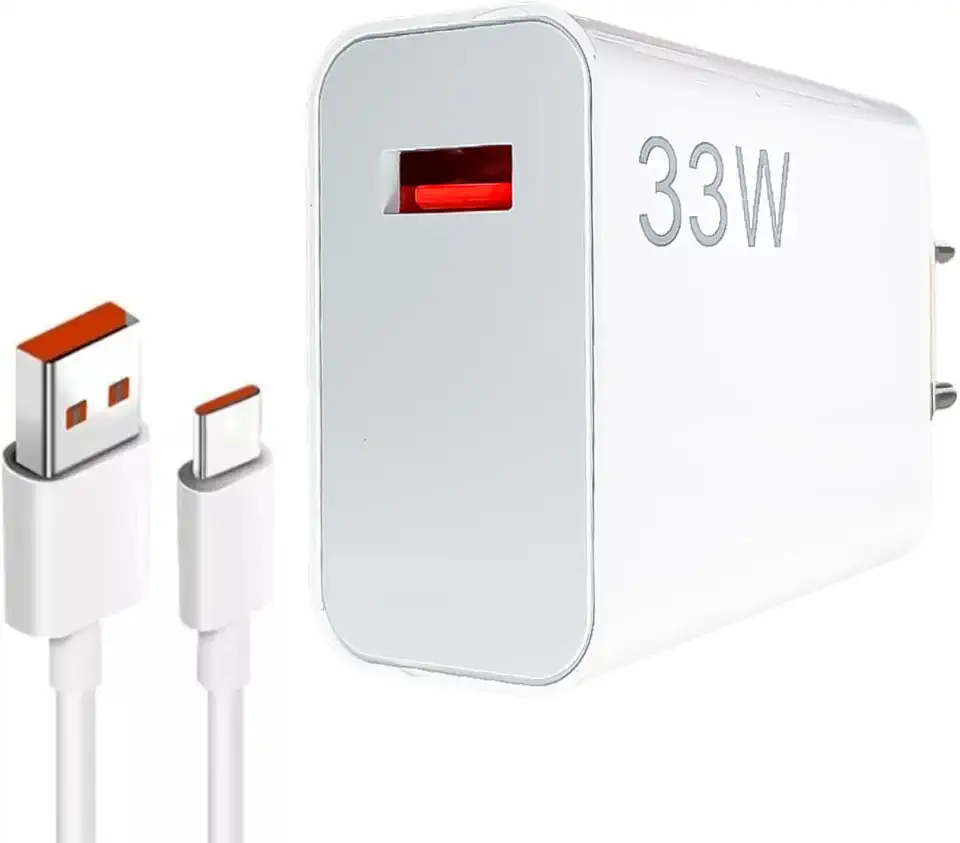 Carregador Tipo C Turbo 33W com Cabo USB para USB-C de 1 Metro e Fonte Compatível com Novo Iphone 15 16 Pro Max Plus Carregamento Rápido