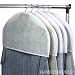 Hangerworld Pack of 20 White Breathable Shoulder Covers - Protects Clothes from Dust During Storage