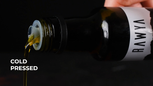 RAWYA Organic Cold-Pressed Black Seed Oil 250ml, Turkish Black Cumin (Kalonji, Nigella Sativa), Unrefined, Rich in Omega-3-6-9, Strong Taste, for Hair, Skin, Face and Overall Wellness, Pack of 1