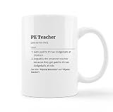 PE Teacher Definition Mug