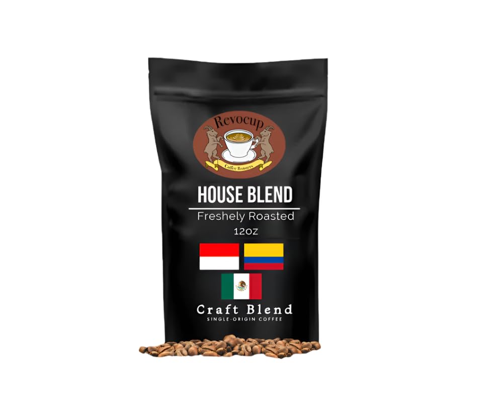 Café en grano Revocup House Blend tostado medio 340 g