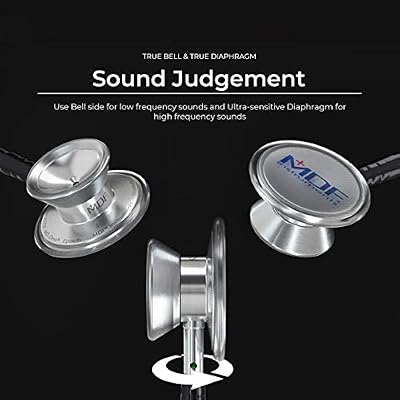 MDF Instruments MD One Epoch Lightweight Titanium Stethoscope, Adult, Kaleidoscope/Paws Tube + MDF LUMiNiX Medical Professional Penlight