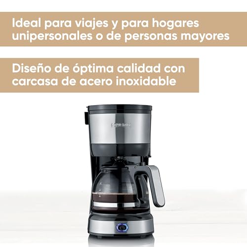 Cafetera de goteo pequeña que evita el desperdicio de café 3