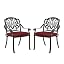 Antique Bronze / Red