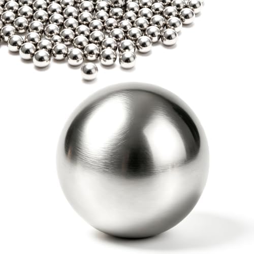 weideer 1000pcs 3mm Stainless Steel Precision Steel Balls,Metric Bicycle Bearing Balls Assortment Kit Mixing Balls
