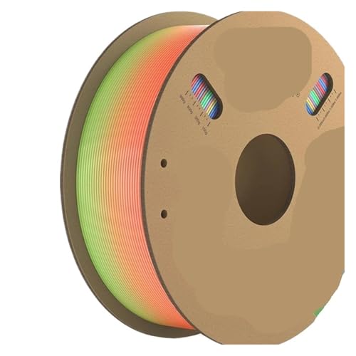 Filament Hyper PLA Rainbow 1.75mm impression haute vitesse sans buse bouchée pour FDM
