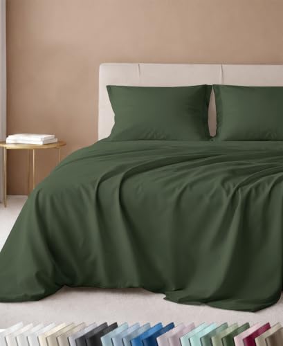 California Design Den Luxury 600 Thread Count Bed Sheets Queen Size Set