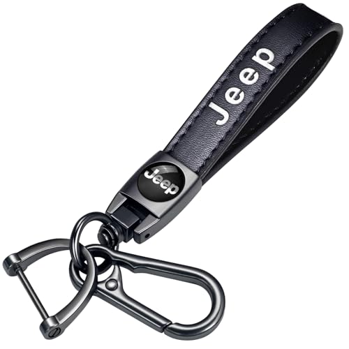 Xiconbao Leather Car Keychain for Jeep Grand Chero