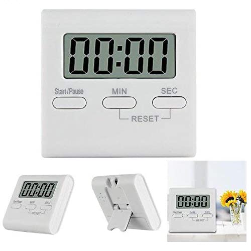 Digitaler Küchentimer Mit Lautem Alarm – 60-Minuten Visueller Countdown, Perfekt Für Kochen, Backen & Workouts