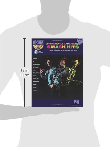 Drum Play-Along Volume 11: Jimi Hendrix - Smash Hits Drums (Book / CD): Play-Along, CD für Schlagzeug