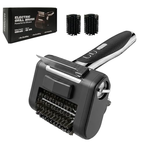Solaroxy Brosse gril électrique sans fil, 4000mAh rechargeable