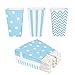 QIMEI-SHOP Caja de Palomitas de Maíz 36 Piezas Bolsas Bolsa de Palomitas para Los Bocados del Partido Los Dulces Las Palomitas y Los Regalos 12*7 cm