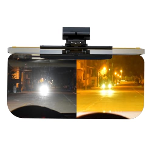Visor para coche y visera antideslumbrante con gafas protectoras anti UV para parabrisas