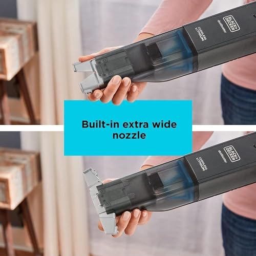 Black & Decker HLVC320B11-GB, Cordless Handheld Vacuum, Dark Titanium - Image 3