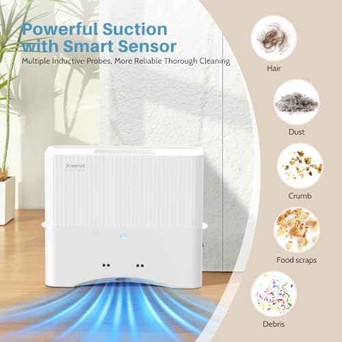 Image of Touchless Vacuum Automatic Dustpan, 20Kpa Suction, Compact Baggless Design