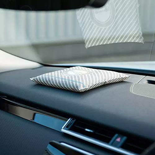 FPD-2 Pack Car Reusable Dehumidifier Anti moisture bag | Silica Gel Bag Damp Absorber pad Colour changing indicator | Anti Rust Home Garage : Twin Pack 2 x 225g