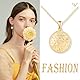 Tiere Foto Kette Silber 925 mit Bild: Halskette Damen Mode Medaillon zum Öffnen für Bilder-Bienenstock Anhänger Ketten Amulett Schmuck-Personalisierte Geschenk für Frauen Mama Freundin Mädchen Gold