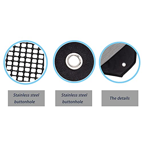 Perfitel Ac Mesh Cover For Outside Units (Black, 36"X 36")- Central Air Conditioner Cover For Outside Unit-Top Universal Outdoor Ac Cover Defender-All Season Universal Mesh Air Conditioner Cover… #TOP3