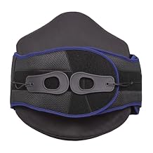 LSO Back Brace for Lower Back Pain, Dual Pulley System Lumbar Support Belt for Herniated Disc, Scoliosis, Sciatica, Adjustable Arch Back Support, Universal Size