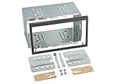2DIN 110mm Universal Radioblende 2-DIN für Citroen, Ford, Mazda, Mercedes, Nissan, Peugeot, Renault, Seat, Skoda, VW, Volvo (div. Modelle)