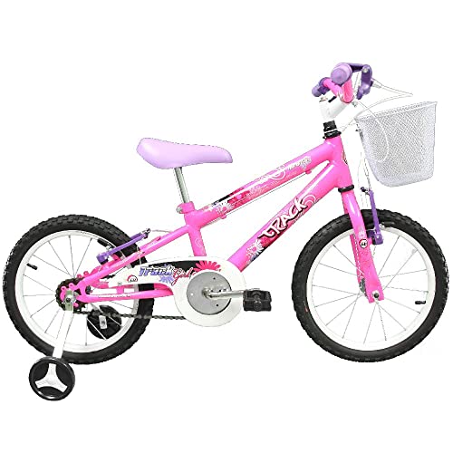 Bicicleta Infantil Aro 16 Track Girl Rosa Flúor, Track Bikes