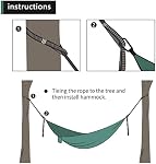Hammock Tree Straps Tree Swing Straps Kit Best 9.2 FT Holds 1320 LBS 14+1 Adjusting Ring Straps Suitable for All hammocks