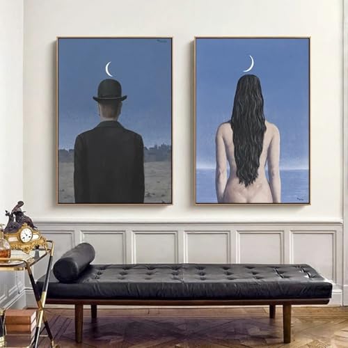 Peinture murale René Magritte : sublimer la décoration d'intérieur de votre bureau