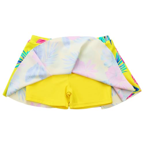 Baohulu S379YF03 Girl'S Two-Piece Long Sleeve Swimsuits Upf50+ Rash Guard Kids Bathing Suit S379_Yellowflower_8A thumb #3