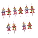 SAFIGLE 10 Pcs String Toy Toys for Kids Girls Hand Puppets for Kids Puppetry Clown Marionette Puppet
