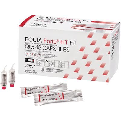 GC 013597 Equia Forte HT Fil Glass Ionomer Restorative A3 48/Pk