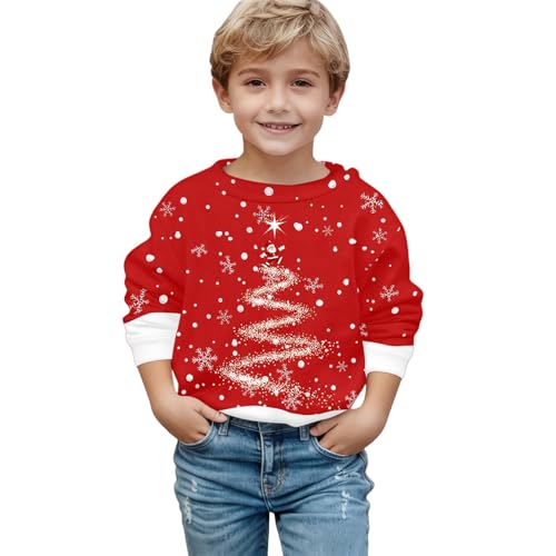 Generisch Festlicher Kinderpullover mit Rentier Druck weicher...