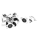 Produktbild sourcing map 10stk weibliche innen Buchse 5-polig DIN Stecker Adapter Sockel Silber Ton de