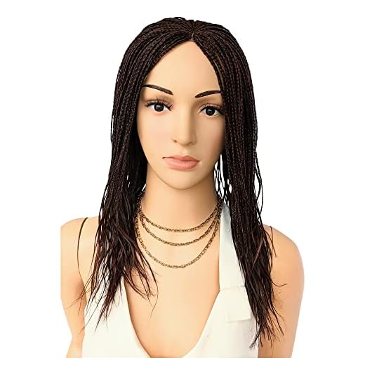 Wow Braids Braided Wigs, Micro Million Braid Wig - Color 1/35 Mix- 12 Inches. Synthetic Hand Braided Wigs for Black Women. (MILB12-135)