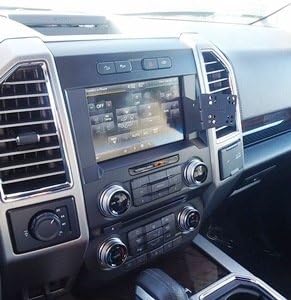 Panavise Dash Mount Compatible with F-150 2015-2016 F-250,350,450 2017 (with Large 8" Screen)