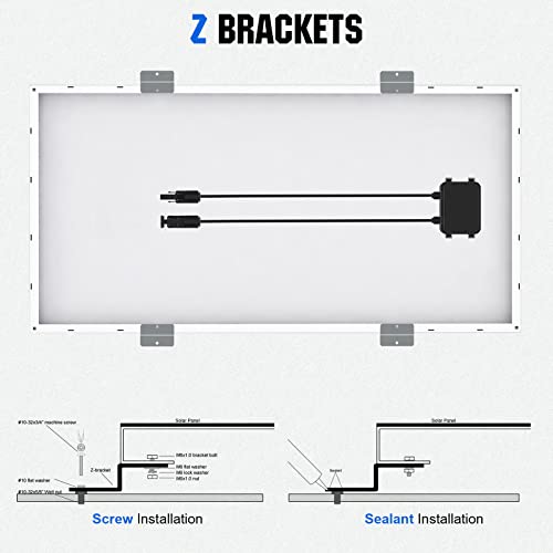 ECO-WORTHY 240W 360W 480W 720W (120W) Monokristallin Solarpanel Komplettset Off-Grid Produkt 960Wh/Tag 1440Wh/Tag 1920Wh/Tag 2880Wh/Tag mit LCD Laderegler + Solarkabel + Montagehalterungen für 9 ECO-WORTHY 240W 360W 480W 720W (120W) Monokristallin Solarpanel Komplettset Off-Grid Produkt 960Wh/Tag 1440Wh/Tag 1920Wh/Tag 2880Wh/Tag mit LCD Laderegler + Solarkabel + Montagehalterungen für – Bild 10