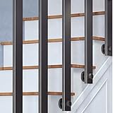 [Installation facile]: Installez dans l'emplacement cible, marquez les trous de la surface d'installation, puis de forez les trous. Puis fixez-le avec des vis d'expansion, simples et flexibles à installer.