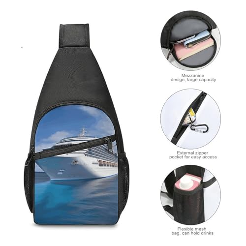 Bolso Sling Casual Cruzado Sport para Hombre y Mujer miniatura 5