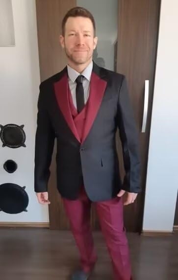 Formal Fashion Men Wedding Suits Slim Fit 3 Piece Groomsmen Tuxedos Formal Prom Suit JXZ0604