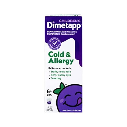 Dimetapp Children's Cold & Allergy Relief Liquid-Grape-8 oz by Dimetapp Cover