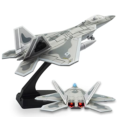 OTONOPI Fighter Jet Toy F-22 Raptor Fighter Bomber Aircraft Diecast Army Fighting Jet...