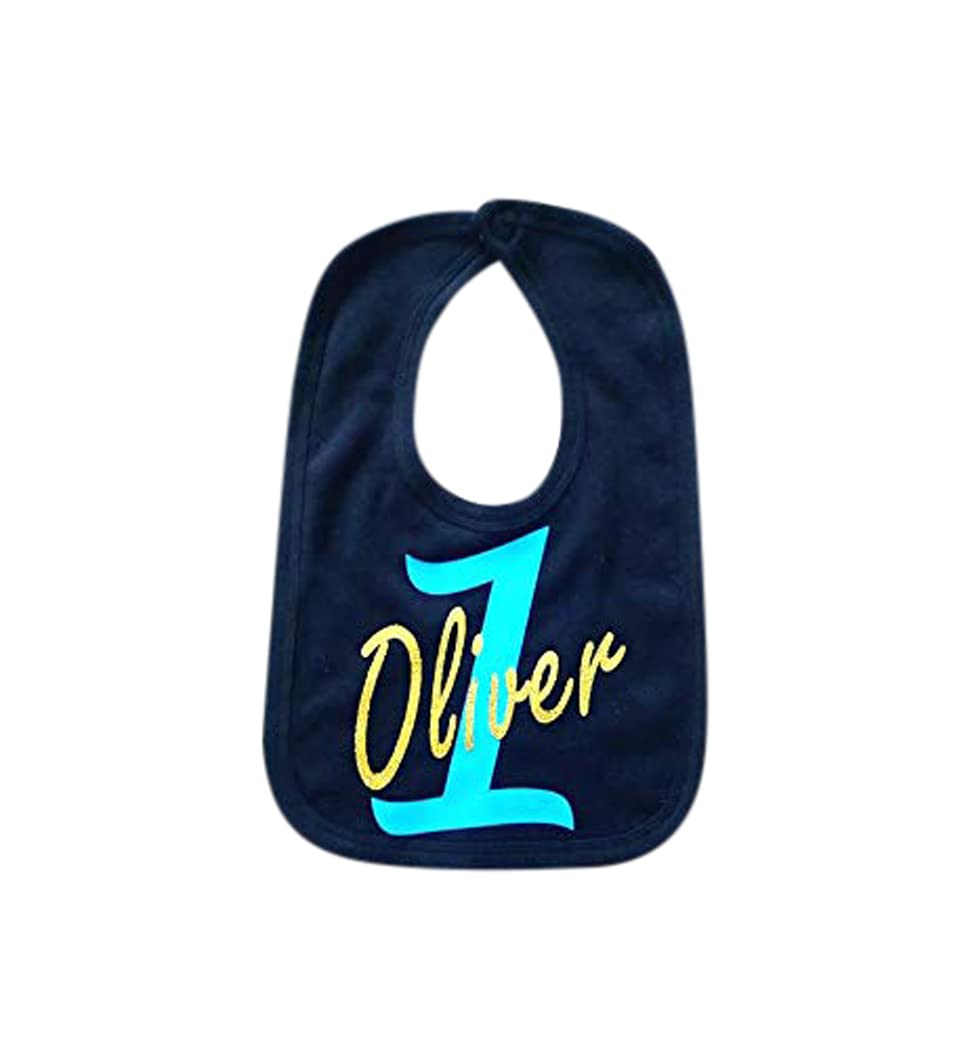 First Birthday Name Bib Boy Girl Glitter 1st One Today Gift Personalised Cutomised Bib For Baby Party