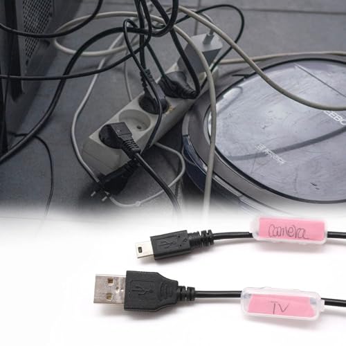 LERANXIN 30 Stück Kabelbeschriftung Erkennungsbox, Kabel Beschriftung, Wasserdicht Transparent Kabeletiketten, Kabelbeschriftung Clip für Kennzeichnung und Sortierung